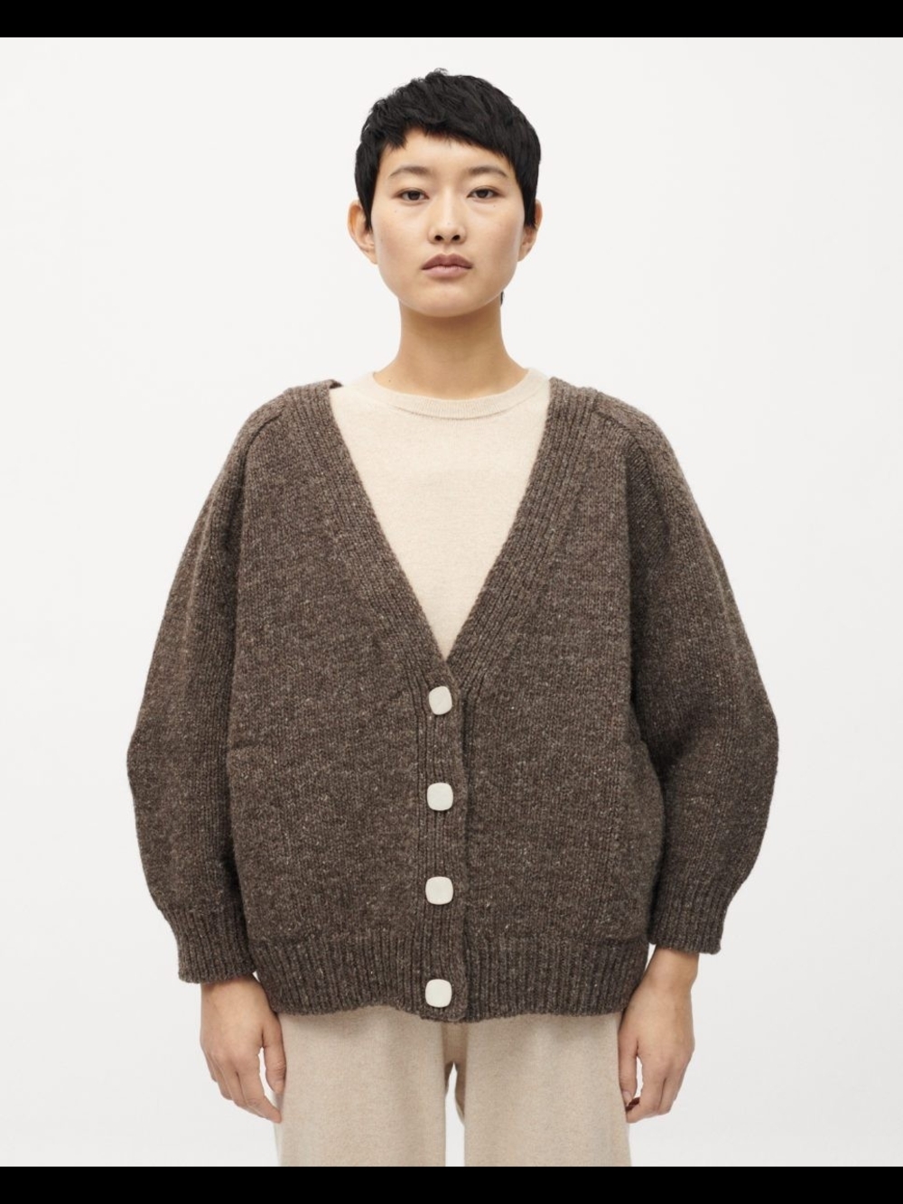 Babaa No.51 Button Cardigan